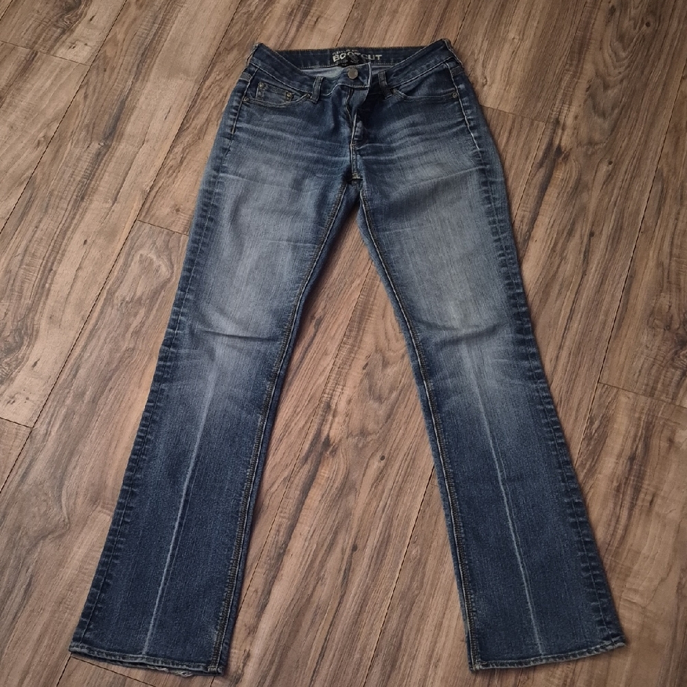 New York & Co Dark Wash Women’s Jeans - Curvy Low Rise Bootcut